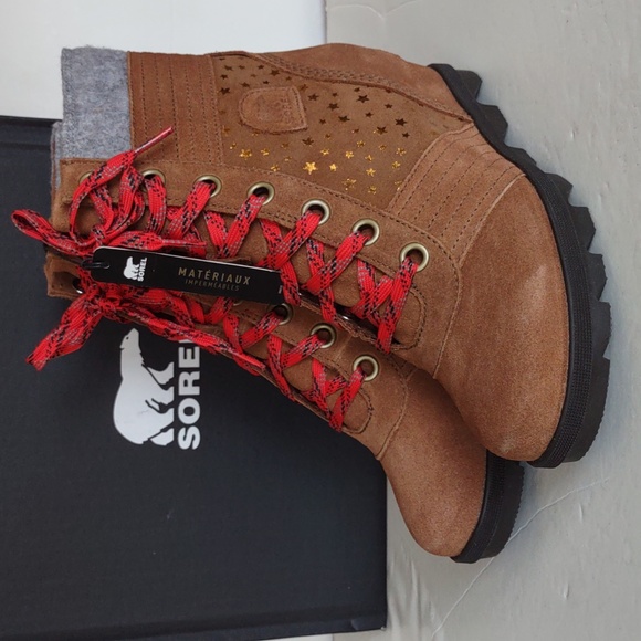 BRAND NEW SOREL YOUTH LEXIE WEDGE - Picture 15 of 16